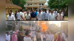 CG&nbsp;Congress Protest: ED के एक्शन के बाद&nbsp;कांग्रेसियों का पारा हाई, किया पुतला दहन; सड़कों पर दिखा आक्रोश