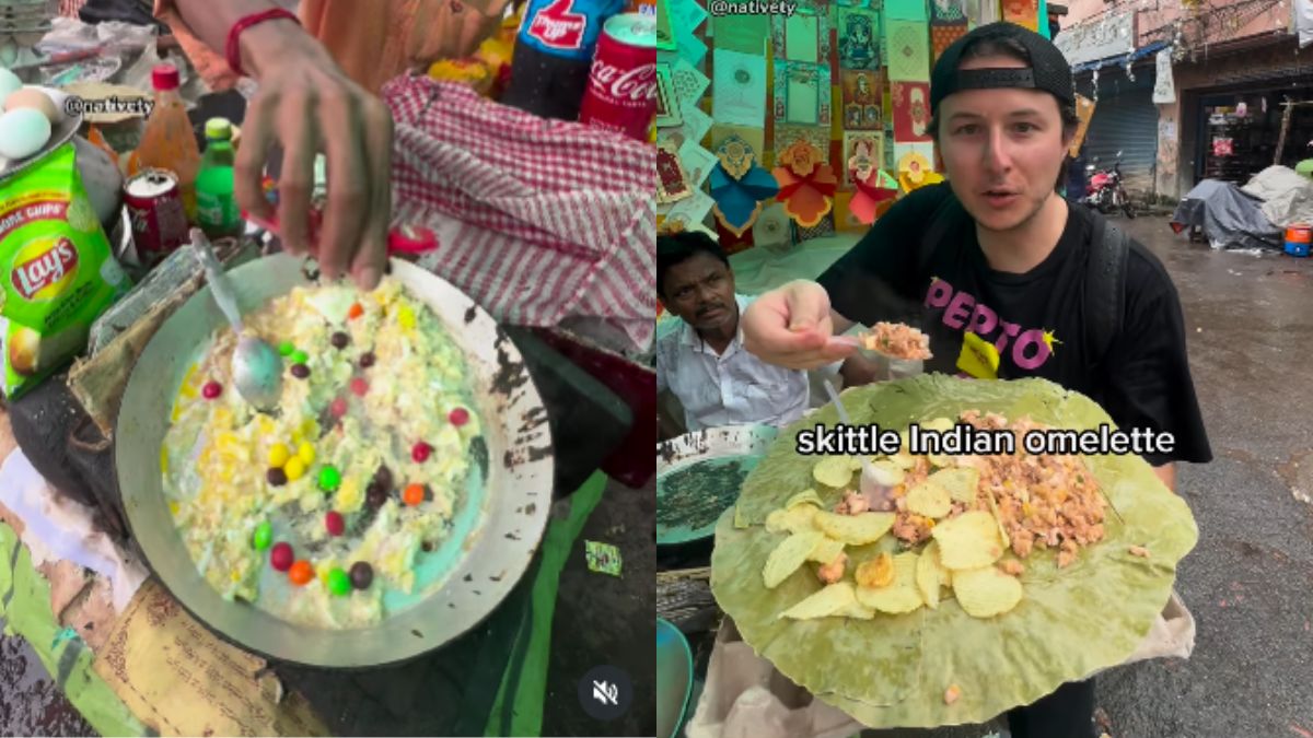Skittles And Coca-Cola In Omelette? This Latest Bizarre Food Has Left Internet Disgusted Skittles And Coca-Cola In Omelette? This Latest Bizarre Food Has Left Internet Disgusted