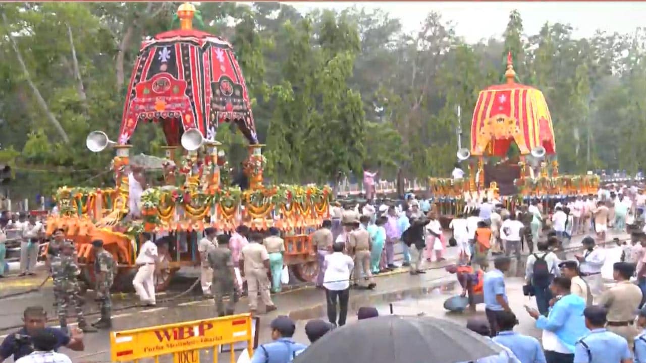 West Bengal: First-Ever Rath Yatra At Digha's Jagannath Temple