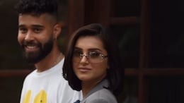 Tara Sutaria's Grey Oversized Blazer And Black Mesh Stockings Is Giving Boardroom Chic Vibes