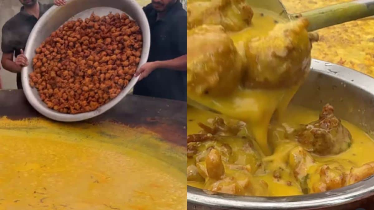 Viral Video: This Elaborate Preparation Of Kadhi Pakoda Will Leave You Drooling Viral Video: This Elaborate Preparation Of Kadhi Pakoda Will Leave You Drooling