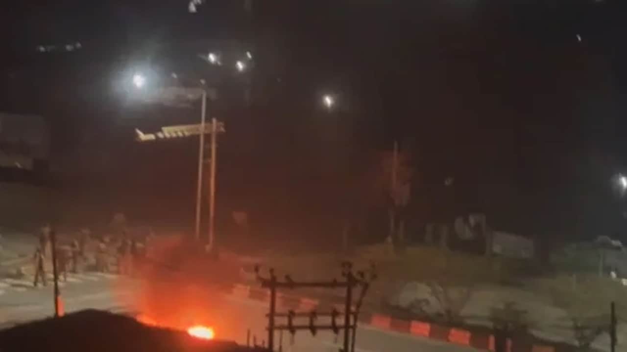 Protests In Manipur's Imphal Over Arrest Of Arambai Tenggol Leader