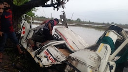 Ambulance Accident: नर्मदापुरम में अस्पताल की एंबुलेंस पलटी, तीन महिला समेत नवजात बच्चे की मौके पर ही मौत