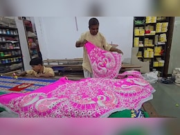 महाकाल की नगरी में भगवान जगन्नाथ पहनेंगे दो लाख की पोशाक, रथयात्रा से पहले विशेष वस्त्र तैयार कर रहे 8 बंगाली कारीगर