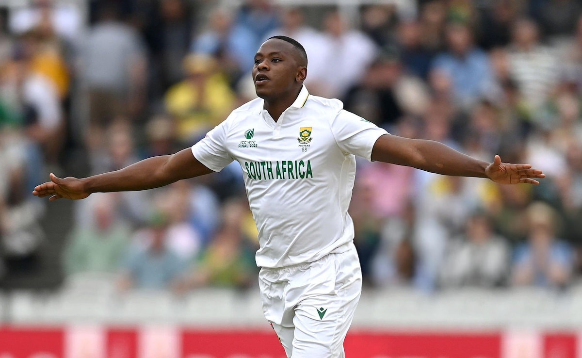 "Definitely In Top Three": South Africa Pacer Kagiso Rabada On Kolkata Test Win vs India