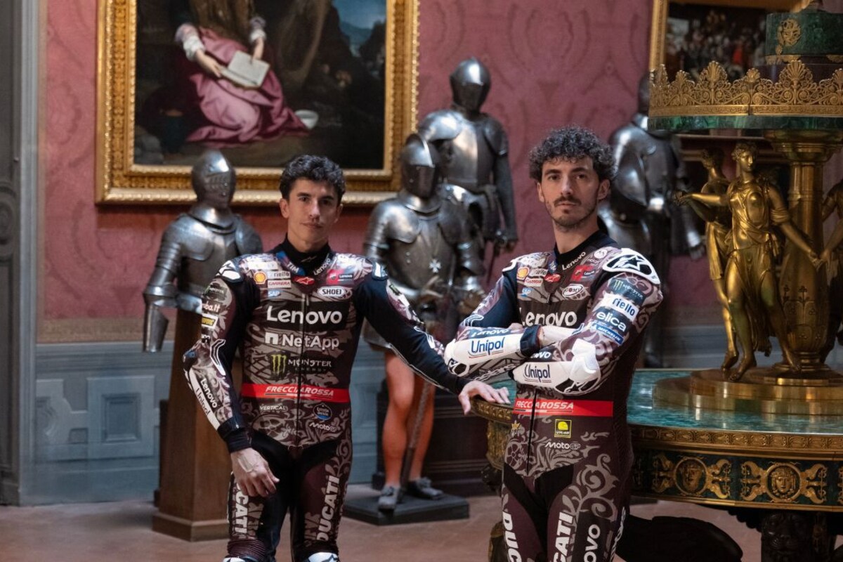 Francesco Bagnaia and Marc Marquez Francesco Bagnaia and Marc Marquez