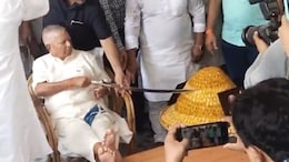 Watch: On 78th Birthday, Lalu Yadav Cuts 78 kg Laddoo With Sword