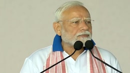 PM मोदी ने किया योग, बोले-'दुनिया तनाव के दौर से गुजर रही, मेरी अपील योग को ग्लोबल पार्टनरशिप का माध्यम बनाया जाए'