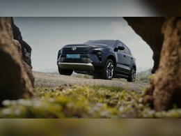 Tata Harrier EV Climbs The Elephant Rock, Shows Its Off-Road Capabilities
