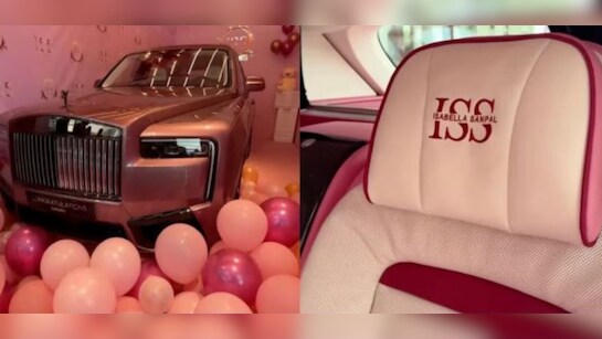 बिजनेसमैन ने बेटी के पहले बर्थडे पर दी करोड़ों की पिंक Rolls-Royce, इंडियन  डैड का शाही अंदाज़ देख लोगों के उड़े होश | Indian businessman gifts custom  pink Rolls-Royce to ...