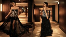 Mouni Roy Steps Into Her Noir Era In A Dramatic Black Gown