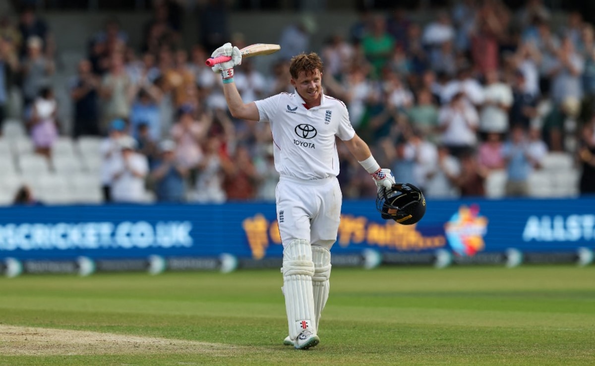 'Making Sure My Game Keeps Improving': Ollie Pope After Hitting Ton vs India