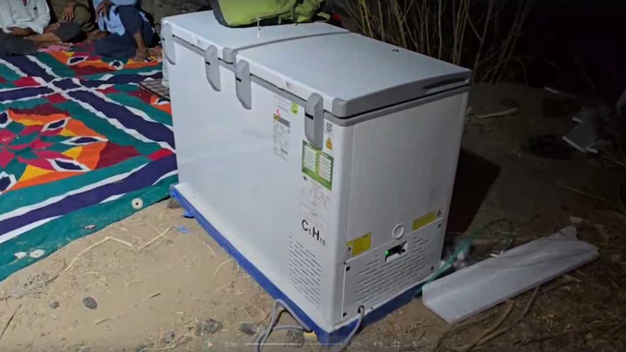 Freezer Sits At Rajasthan Protest Against Chinkara Killings. What's Inside