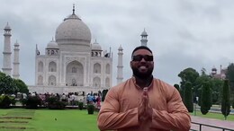 Soaking In Culture: Australian Vlogger's Kurta Moment At Taj Mahal Is Heart-Warming