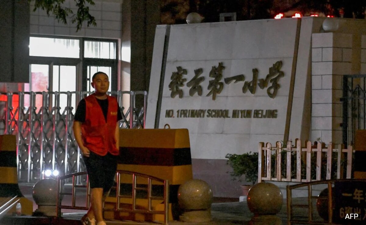 A vehicle crashed into pedestrians in an accident near a