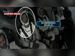 First Pic Of Astronaut Shubhanshu Shukhla Seated Inside Dragon Spacecraft First Pic Of Astronaut Shubhanshu Shukhla Seated Inside Dragon Spacecraft