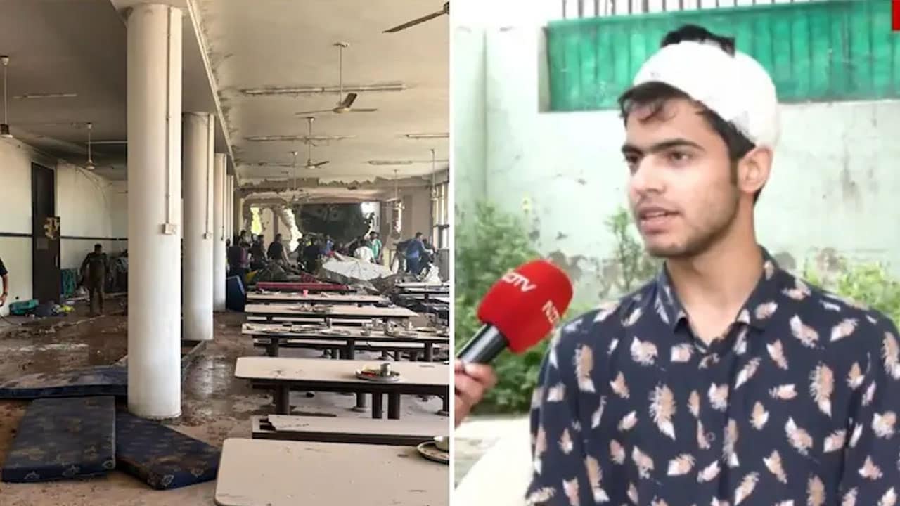 "Thought Pak Fired Missile": Student To NDTV On Air India Plane Crashing Into Hostel