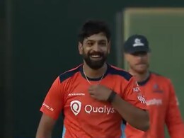 Haris Rauf All Smiles After Aggressive Act Towards Batter During MLC Game. Watch
