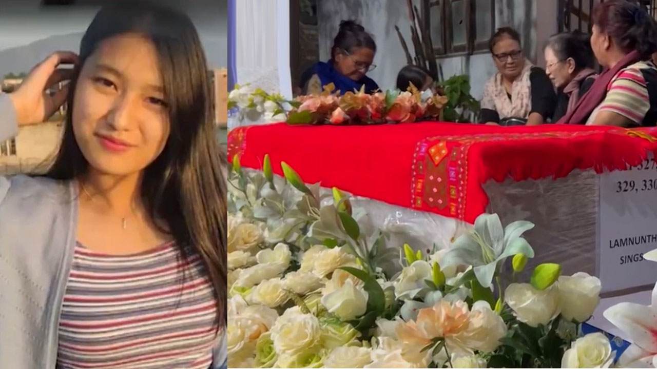 Thousands Mourn As Body Of Air India Crew Member Reaches Home In Manipur