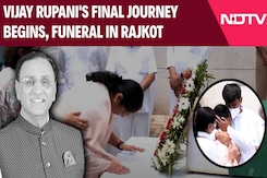 Vijay Rupani Last Rites | Vijay Rupani Funeral | Vijay Rupani's Final Journey Begins Vijay Rupani Last Rites | Vijay Rupani Funeral | Vijay Rupani's Final Journey Begins