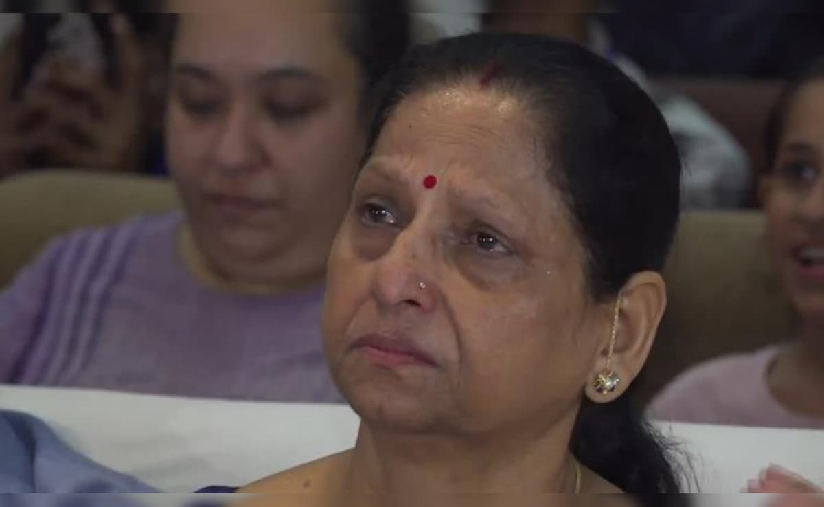 With tears in eyes, Shubhanshu Shuklas mother Asha Shukla felt relieved after the SpaceX Crew Dragon spacecraft lift off with her son. With tears in eyes, Shubhanshu Shuklas mother Asha Shukla felt relieved after the SpaceX Crew Dragon spacecraft lift off with her son.