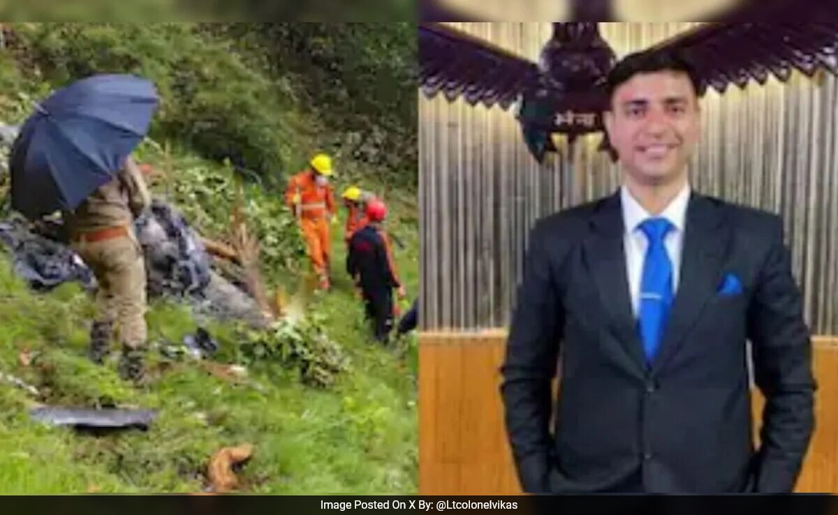 Джайпур Раджвеер Сингх Чаухан пилотът на хеликоптера който се разби