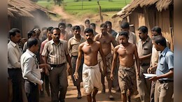 पूरी रात की बेरहमी से पिटाई, जख्म पर लगाई मिर्च... तीन युवकों को गांव में अर्धनग्न कर घुमाया