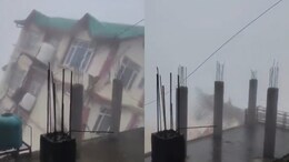 On Camera, 5-Storey House Collapses In Shimla Day After Evacuation Amid Heavy Rain