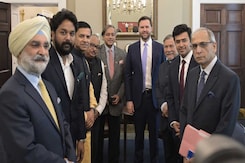 Shashi Tharoor-Led All-Party Delegation Meets US Vice President JD Vance Shashi Tharoor-Led All-Party Delegation Meets US Vice President JD Vance