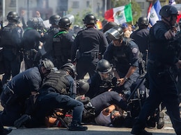 Cars On Fire, US National Guard On Roads: Los Angeles Protests Intensify Cars On Fire, US National Guard On Roads: Los Angeles Protests Intensify