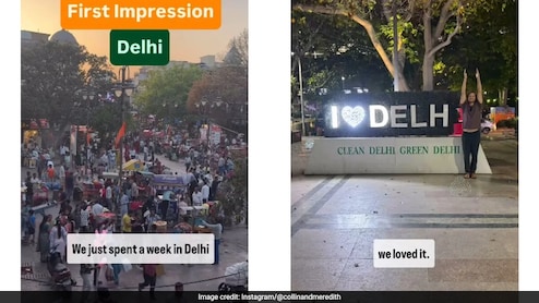विदेशी कपल ने दिखाई दिल्ली की असली तस्वीर, वीडियो देख लोग बोले- ऐसी Delhi पहले नहीं देखी