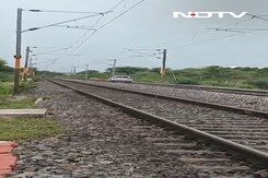 Video: Woman Drives Car On Railway Track, Disrupts Train Services Video: Woman Drives Car On Railway Track, Disrupts Train Services