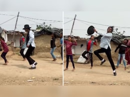 गांव के बच्चों के साथ 'छैंया छैंया' पर MJ स्टाइल में थिरका यह देसी डांसर, आया फराह खान का ये रिएक्शन