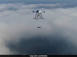 Pakistani Drone Spotted Along International Border In J&K's Samba Pakistani Drone Spotted Along International Border In J&K's Samba