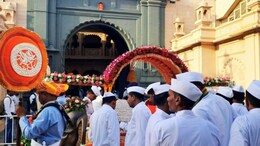 Ashadhi Wari 2025 : 700 वारकरी अन् 1275 किमीचा प्रवास;&nbsp;श्री संत गजानन महाराज पालखीचे पंढरपूरसाठी प्रस्थान