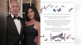 "Money Can't Buy Class": Jeff Bezos' Wedding Invite Roasted Online