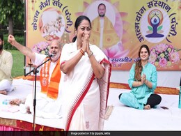 Delhi Chief Minister To Perform Yoga On Yamuna Banks Tomorrow Delhi Chief Minister To Perform Yoga On Yamuna Banks Tomorrow
