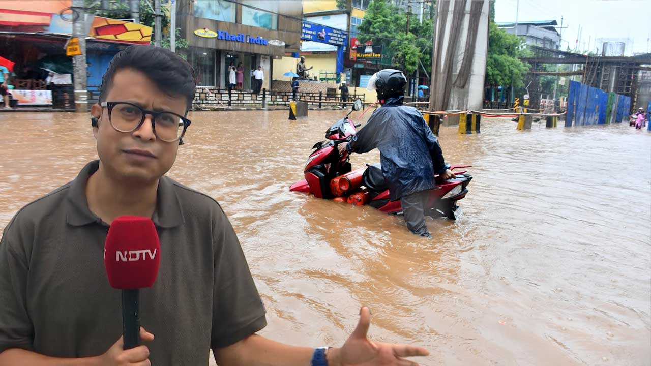 NDTV Ground Report: Guwahati Roads Waterlogged, Highest Rainfall Recorded