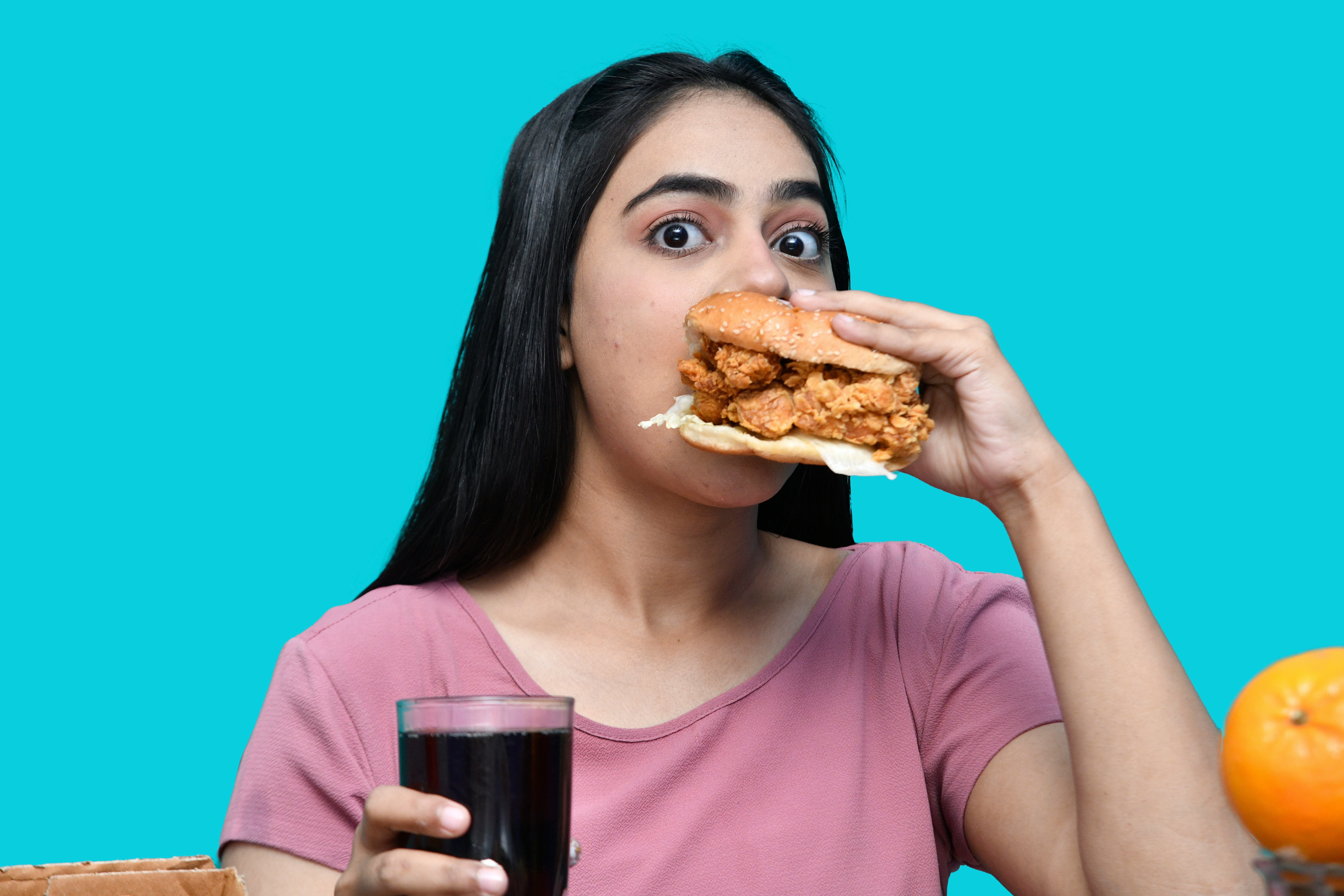 Eating too many calories at once can harm your gut health