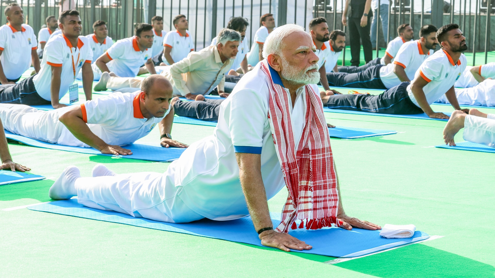 11th Yoga Day Celebrations: Nation Unites In Yoga Bliss