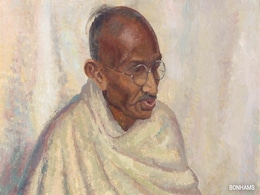Only Known Portrait Of Mahatma Gandhi Set To Be Auctioned. It Will Cost... Only Known Portrait Of Mahatma Gandhi Set To Be Auctioned. It Will Cost...
