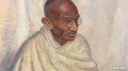 Rare Oil Painting Of Mahatma Gandhi Sells For Rs 1.7 Crore In London