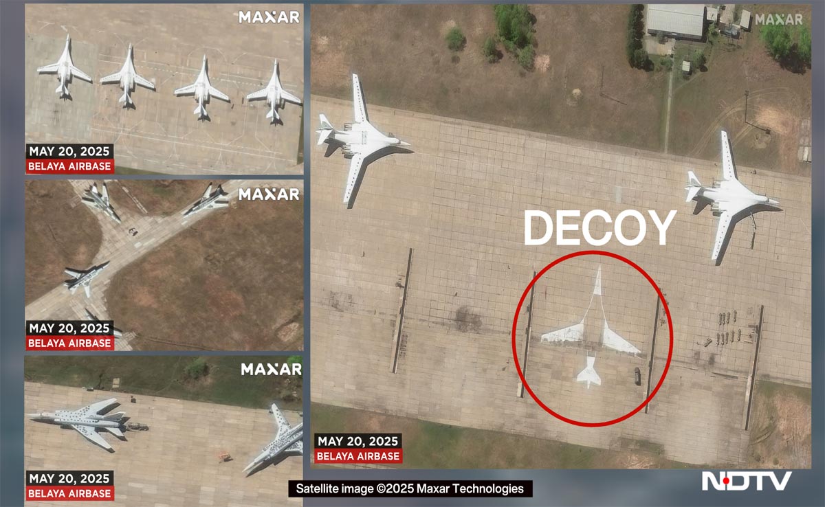 Satellite Pics Show How Russia Tried To Avert Ukraine Drone Strikes, But Failed