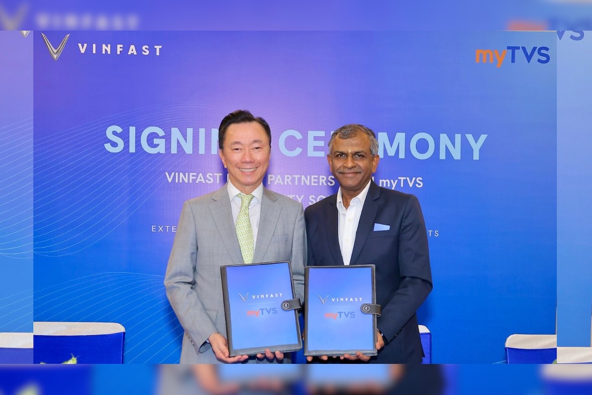 VinFast Partners With myTVS To Erect After-Sales Service Network In India