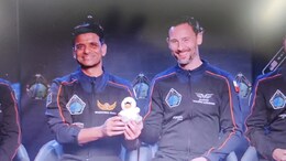 Indian Astronaut's 'Swan' Soft Toy And A Goddess Saraswati Connection