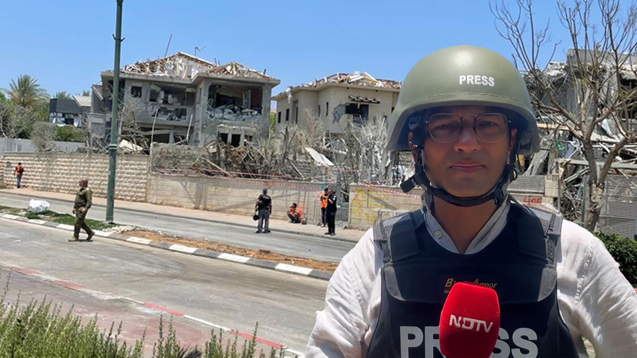 Ground Report: NDTV In Tel Aviv's Residential Area Hit By Iranian Missile