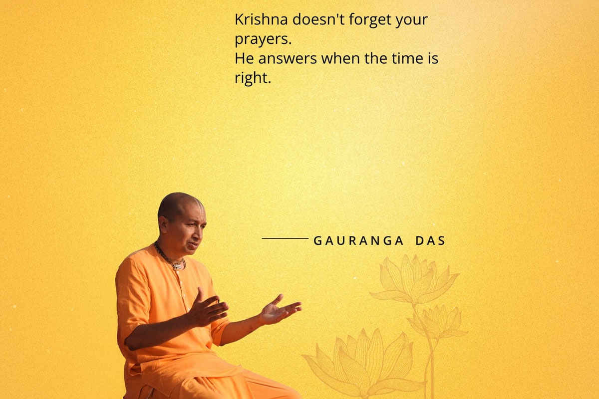 Gauranga Das' Powerful Quotes on Letting Go, Learning, and Moving Forward