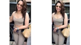 Tamannaah Bhatia Serves The Right Mix Of Athleisure Chic And Sparkly Trinkets