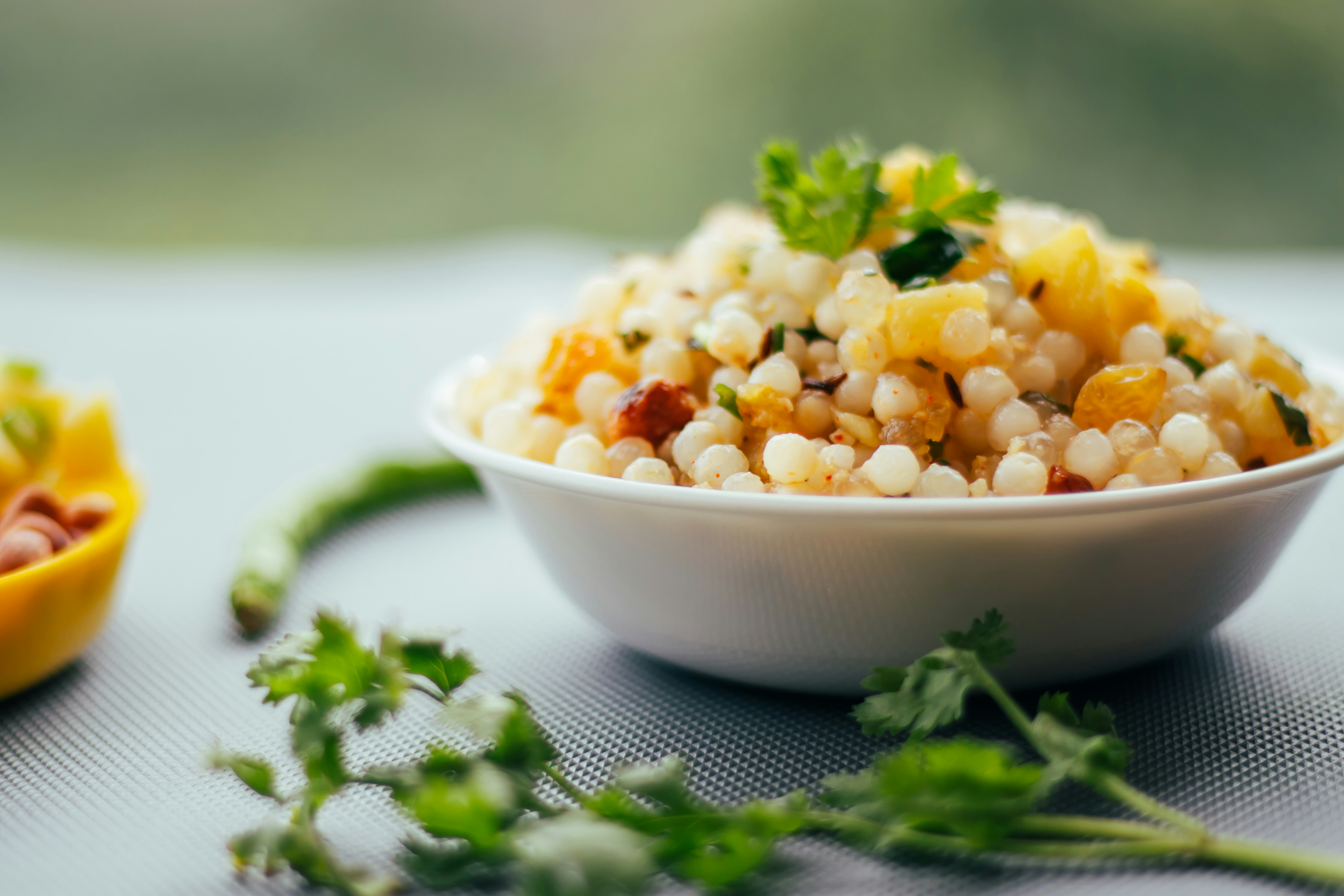 Sabudana is a starch derived from the cassava root