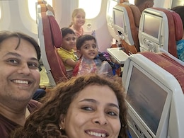 Smiling Selfie On Ill-Fated Plane: A Doctor Couple And Their 3 Young Children Smiling Selfie On Ill-Fated Plane: A Doctor Couple And Their 3 Young Children